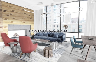 Seaport/waterfront Apartment for rent 2 Bedrooms 1 Bath Boston - $5,515 No Fee